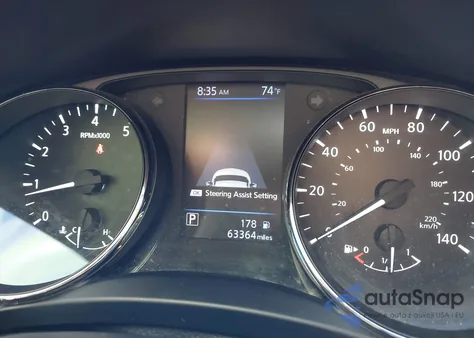 2019 Nissan Rogue Sv z USA, uszkodzony, nr VIN JN8AT2MT5KW268753